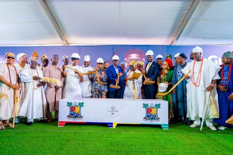 Lagos film city launch with Gov. Sanwo-Olu