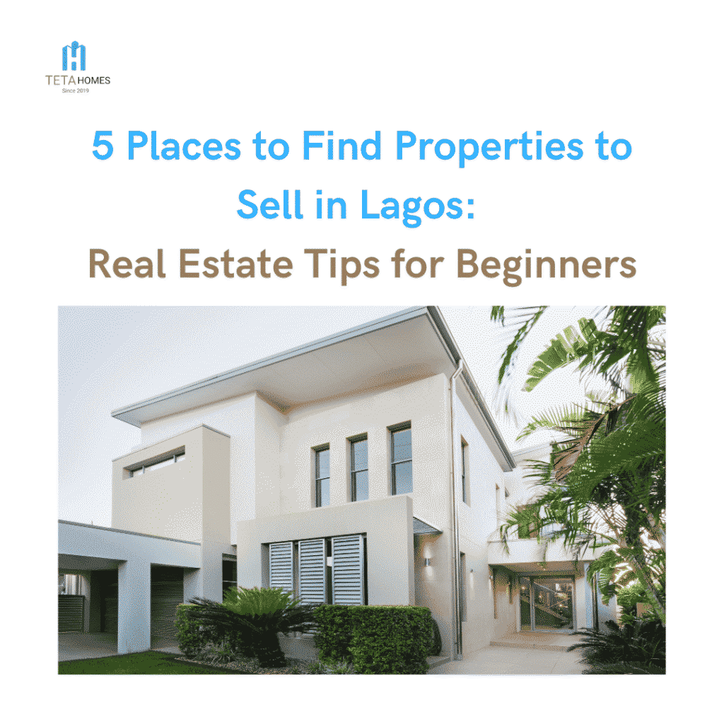 Find Properties to Sell in Lagos